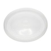 Крышка для бумажного контейнера D=121мм ПП цвет Прозрачный (х50/500)