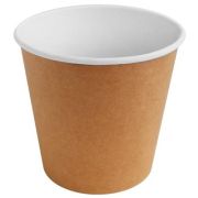 Контейнер бумажный круглый для супа без крыш. 350мл D=95мм Uni цвет Крафт (х60/600)