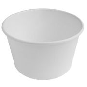 Контейнер бумажный круглый 500мл D=121мм цвет Белый (х1/500)
