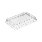 Крышка для бумажного контейнера 200x120x20мм OneClick Lid 800/20 800 мл Высокая цвет Прозрачный (х50/300)