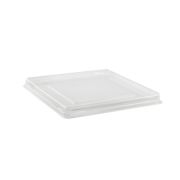 Крышка для бумажного контейнера 132х120х13.5мм OpSalad для 350 мл Плоская цвет прозр. OSQ (х50/900)
