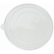 Крышка для бумажного контейнера D=155мм LD PET для 500, 750, 1000 мл ПЭТ цвет прозр. (х50/300)