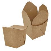 Коробка картонная для лапши 700мл 88х78х109мм ECO NOODLES цвет Крафт DoECO (х20/300)