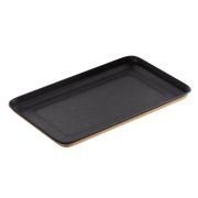 Лоток бумажный 225х135х12мм OnePlatter BLACK цвет черный (х25/550)