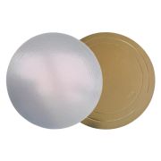 Подложка 3,5 мм D=200мм усиленная цвет Золото/Белый жемчуг (х10)