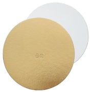 Подложка 1.5 мм D=200мм цвет Золото/Белый жемчуг DoECO (х1/50)