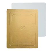 Подложка 3 мм 300х400мм цвет Золото/Белый жемчуг DoECO (х10)