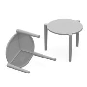 Подставка-упор в коробку с пиццей D=52мм Выс:40мм Перинт (х1200)