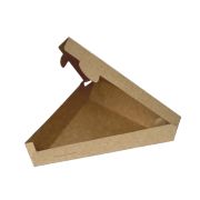 Коробка картонная для пиццы треуг. 220х220х200мм ECO PIE 800 цвет Крафт DoECO (х50/600)
