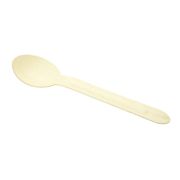 Ложка деревянная столовая БИО Дл:160мм цвет Крафт (х100/2500)