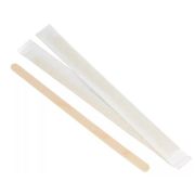 Размешиватель деревянный для кофе Дл:140мм В инд. бум. упаковке (х250/5000) Китай