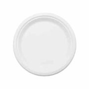 Тарелка БИО D=225мм Сахарный тростник Круглая цвет Белый (х125/500) Китай