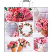 Пакет ПЭ с петлевой ручкой 45х45+3см (60) (Романтичная роза) Артпласт (х25/250)