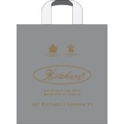 Пакет ПЭ с петлевой ручкой 30х33+3см (70) «Хатчард» (Серебро) Артпласт (х50/500)