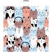 Пакет ПЭ с петлевой ручкой 55х55+4см (60) (Пушистая компания) Артпласт (х25/250)