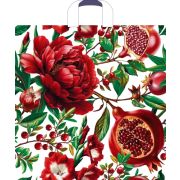 Пакет ПЭ с петлевой ручкой 45x45+3см (60) (Цветок Граната) Артпласт (х25/250)