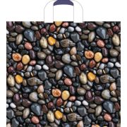 Пакет ПЭ с петлевой ручкой 40х36+4см (110) (Галька) Артпласт (х25/350)