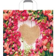 Пакет ПЭ с петлевой ручкой 38x34+3см (70) (Кустовые розы) Артпласт (х50/500)