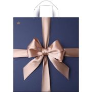 Пакет ПЭ с петлевой ручкой 38х42+6см (37) ПНД (Бант Мокко) Тико (х50/300)