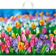 Пакет ПЭ с петлевой ручкой 60х50+6см (70) (Цветочный базар) Интерпак (х25/250)