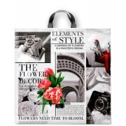 Пакет ПЭ с петлевой ручкой 44x44+6см (70) (Визуал) Интерпак (х25/250)