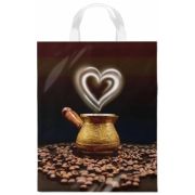 Пакет ПЭ с петлевой ручкой 28x35см (55) (Мгновение) Интерпак (х25/500)