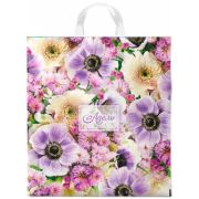 Пакет ПЭ с петлевой ручкой 38x42+6см (40) ПНД (Адель) Интерпак (х25/500)