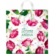 Пакет ПЭ с петлевой ручкой 40х42+6см (50) (Арома) Интерпак (х25/500)