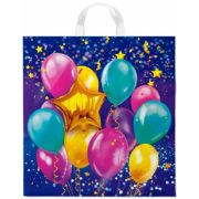 Пакет ПЭ с петлевой ручкой 40x42+6см (50) (Эмоции) Интерпак (х25/500)