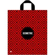 Пакет ПЭ с петлевой ручкой 38х42+6см (37) ПНД (Геометрик) Тико (х50/300)