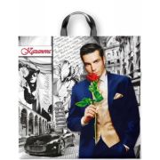 Пакет ПЭ с петлевой ручкой 44х44+6см (70) (Казанова) Интерпак (х25/250)