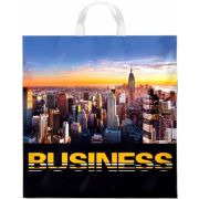 Пакет ПЭ с петлевой ручкой 40х42+6см (50) (Панорама) Интерпак (х25/500)