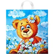 Пакет ПЭ с петлевой ручкой 40х42+6см (50) (Тоша) Интерпак (х25/500)