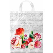 Пакет ПЭ с петлевой ручкой 28х35см (55) (Фреска) Интерпак (х25/500)