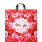 Пакет ПЭ с петлевой ручкой 44х44+6см (70) (Мон Ами) Интерпак (х25/250)