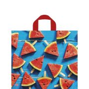 Пакет ПЭ с петлевой ручкой 34х40+6см (70) (Арбузное настроение) Тико (х50/300)