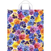 Пакет ПЭ с петлевой ручкой 38х42+6см (37) ПНД (Цветочки) Тико (х50/300)
