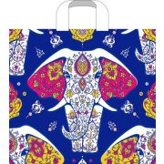 Пакет ПЭ с петлевой ручкой 38х34+3см (70) (Индийский слон) Артпласт (х50/500)
