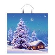 Пакет ПЭ с петлевой ручкой 44х42+6см (70) (Ночь перед Рождеством) НГ Тико (х50/300)