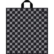 Пакет ПЭ с петлевой ручкой 40х44+6см (43) ПНД (Серебряные Соты) Тико (х50/300)