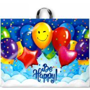 Пакет ПЭ с петлевой ручкой 71х55+6см (90) (Большой праздник) Интерпак (х25/200)