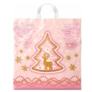 Пакет ПЭ с петлевой ручкой 40х42+6см (45) (Чудеса) НГ Интерпак (х25/500)