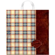 Пакет ПЭ с петлевой ручкой 40х42+6см (50) (Кантри) Интерпак (х25/500)