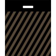 Пакет ПЭ с вырубной ручкой 40х48+3см (45) «Полоса» Артпласт (х50/600)