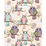 Пакет ПЭ с вырубной ручкой 36х43+3см (35) (Совушки) Артпласт (х50/1000)