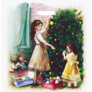 Пакет ПЭ с вырубной ручкой 45х45+3см (65) (Чудо) НГ Артпласт (х50/400)