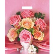 Пакет ПЭ с вырубной ручкой 38х45+3см (60) (Виола) Глянцевый Артпласт (х25/500)