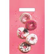 Пакет с вырубной неусиленной ручкой 20x30смсм (30) (Пончики) Артпласт (х100/3000)