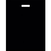 Пакет ПЭ с вырубной ручкой 44х57см (80) (Черный) Прорубной Тико (х50/250)