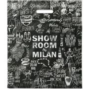Пакет ПЭ с вырубной ручкой 40х47+6см (45) (Шоу-рум) Интерпак (х50/500)